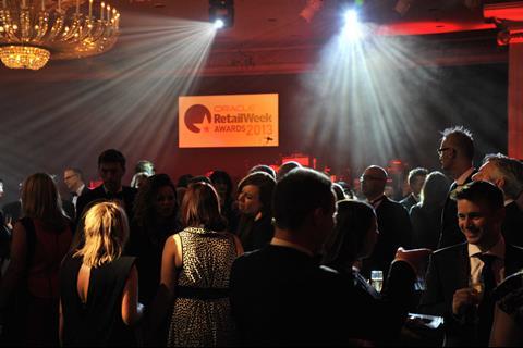 Guests mingle at the Oracle Retail Week Awards 2013